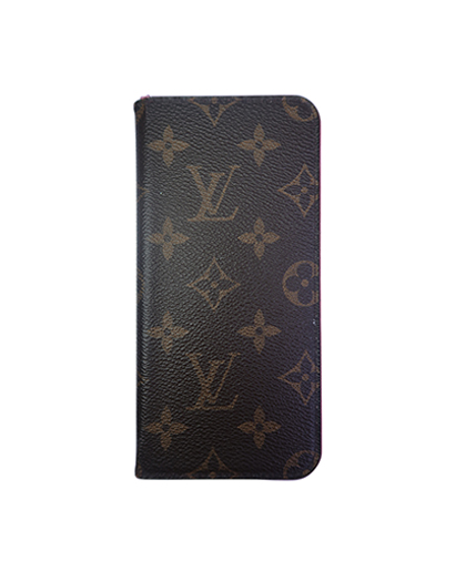 Louis Vuitton iPhone 7+ Flip Case, front view